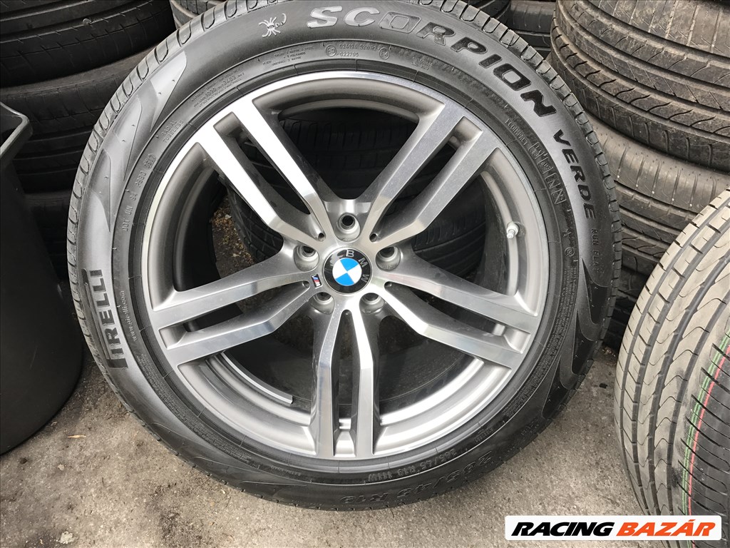 BMW X6 F16 M-Performance Styling 623 gyári 19"-os vadonat új könnyüfém felni garnítúra eladó 2. kép