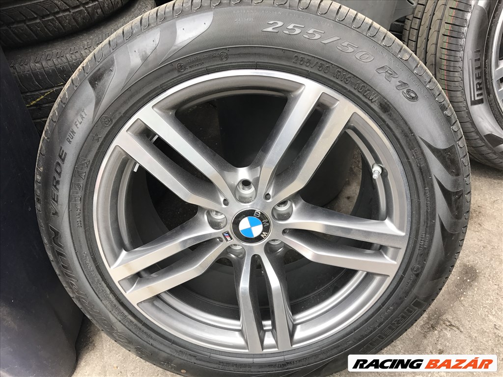 BMW X6 F16 M-Performance Styling 623 gyári 19"-os vadonat új könnyüfém felni garnítúra eladó 3. kép
