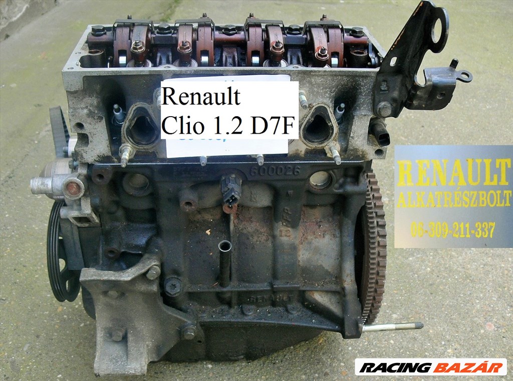 Renault Clio 1.2 (D7F) motor  1. kép