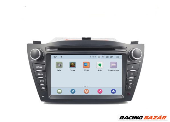 Hyundai IX35 Android 10 Multimédia GPS Fejegység Tolatókamerával 5. kép