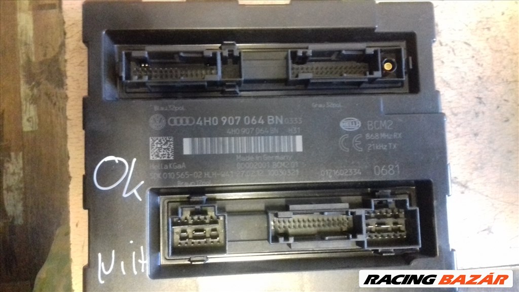 Audi A6 (C7 - 4G) 3.0 TDI Központi elektronika./BCM 2/ 4H0907064BN 1. kép