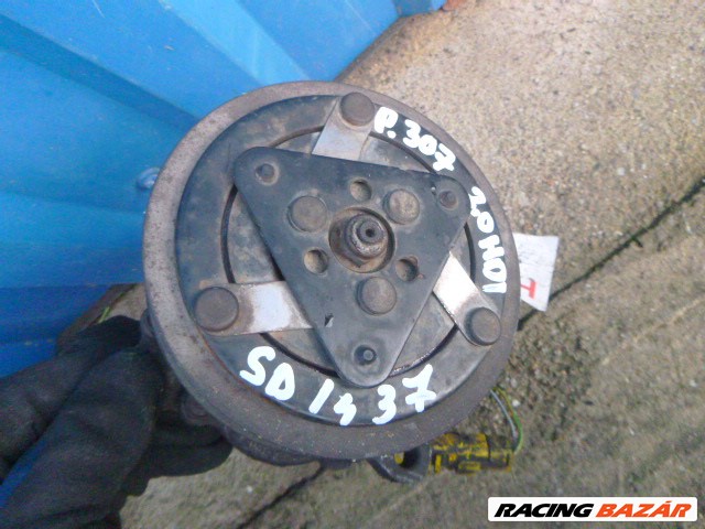 Peugeot 307 2,0 HDI klíma kompresszor SANDEN 1437 7. nagy kép