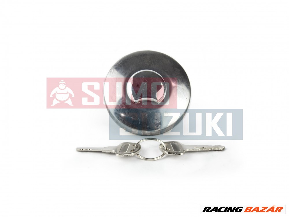 Suzuki Samurai tanksapka króm, zárható 2 kulcs 89260-83011 , 89260-80000 1. kép