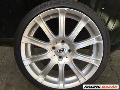 Hyundai I20 7X17-es 4X100-as könnyüfém felni garnitura nyárigumival eladó