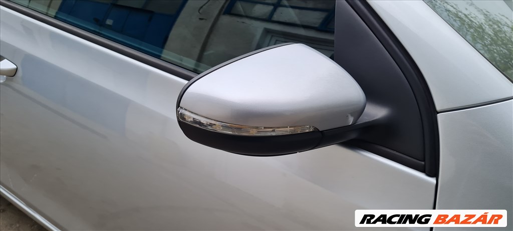 Volkswagen Golf VI jobbos visszapillantó tükör LA7W színkóddal 1. kép