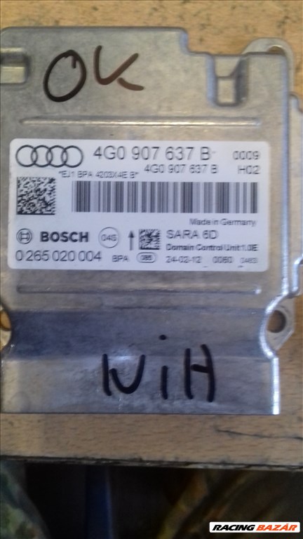 Audi A6 (C7 - 4G) 3.0 TDI quattro Gyorsulás érzékelö 4G0907637B 1. kép