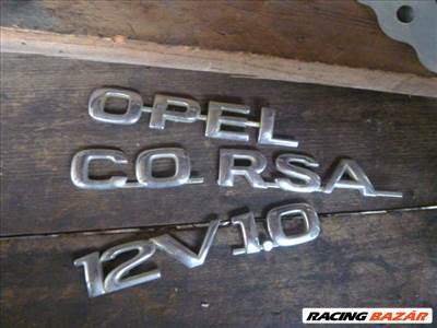 Opel Corsa B csomagtérajtó embléma 1,0