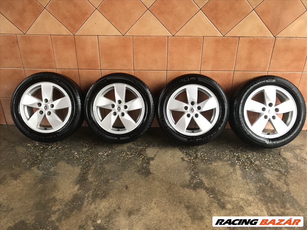 RENAULT MEGANE 16” ALUFELNI 5x114,3 NYÀRI 205/55R16 GUMIVAL OLCSÒN!!!! 1. kép