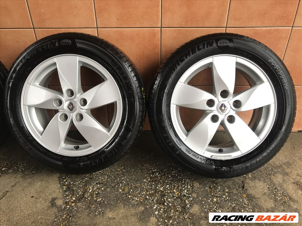 RENAULT MEGANE 16” ALUFELNI 5x114,3 NYÀRI 205/55R16 GUMIVAL OLCSÒN!!!! 3. kép