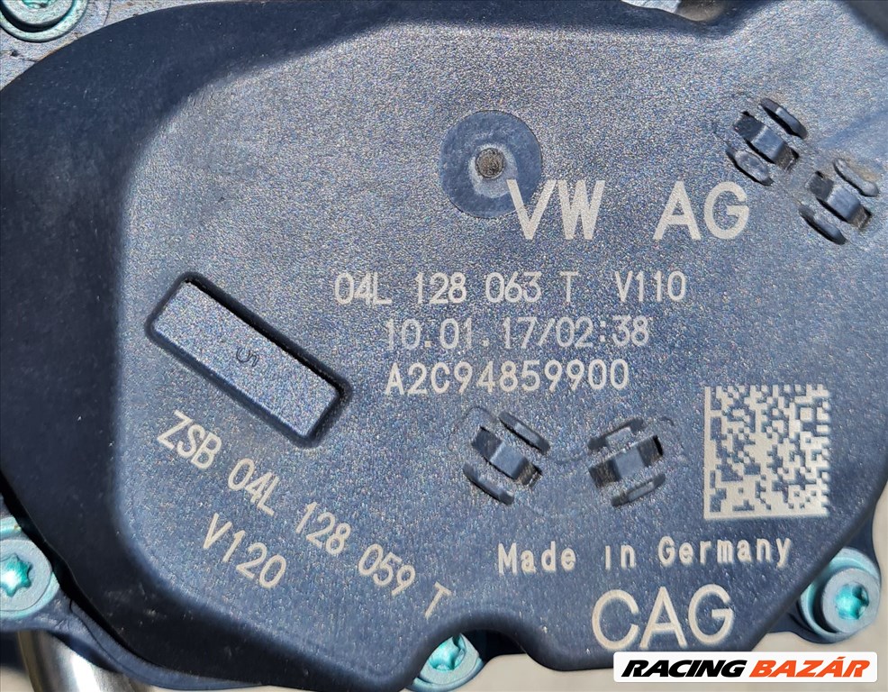 Vw Audi Seat Skoda 1.6-2.0 TDI fojtószelep 04l128063t 3. kép