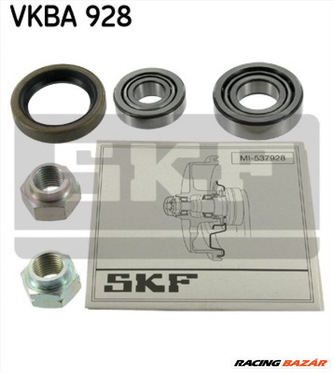 SKF vkba928 Kerékcsapágy készlet - FIAT, FSO 1. kép