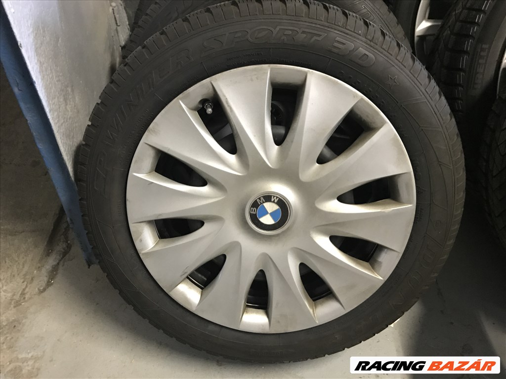 BMW F20 gyári 6,5X16-os 5X120-as lemezfelni garnítúra eladó 1. kép