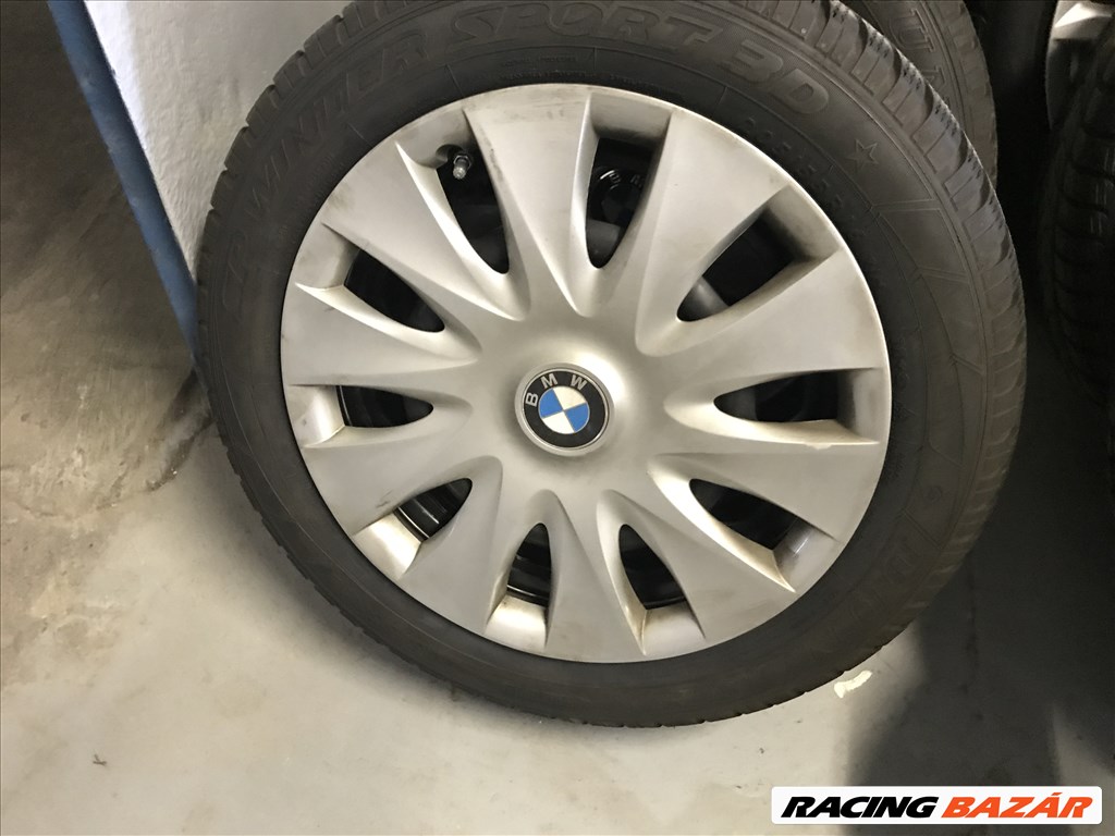 BMW F20 gyári 6,5X16-os 5X120-as lemezfelni garnítúra eladó 3. kép