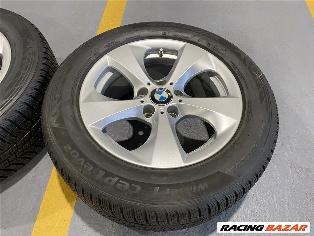 BMW 17 gyári alufelni felni, 5x120, 245/55 új téli gumi, X3 F25 (987) 4. kép