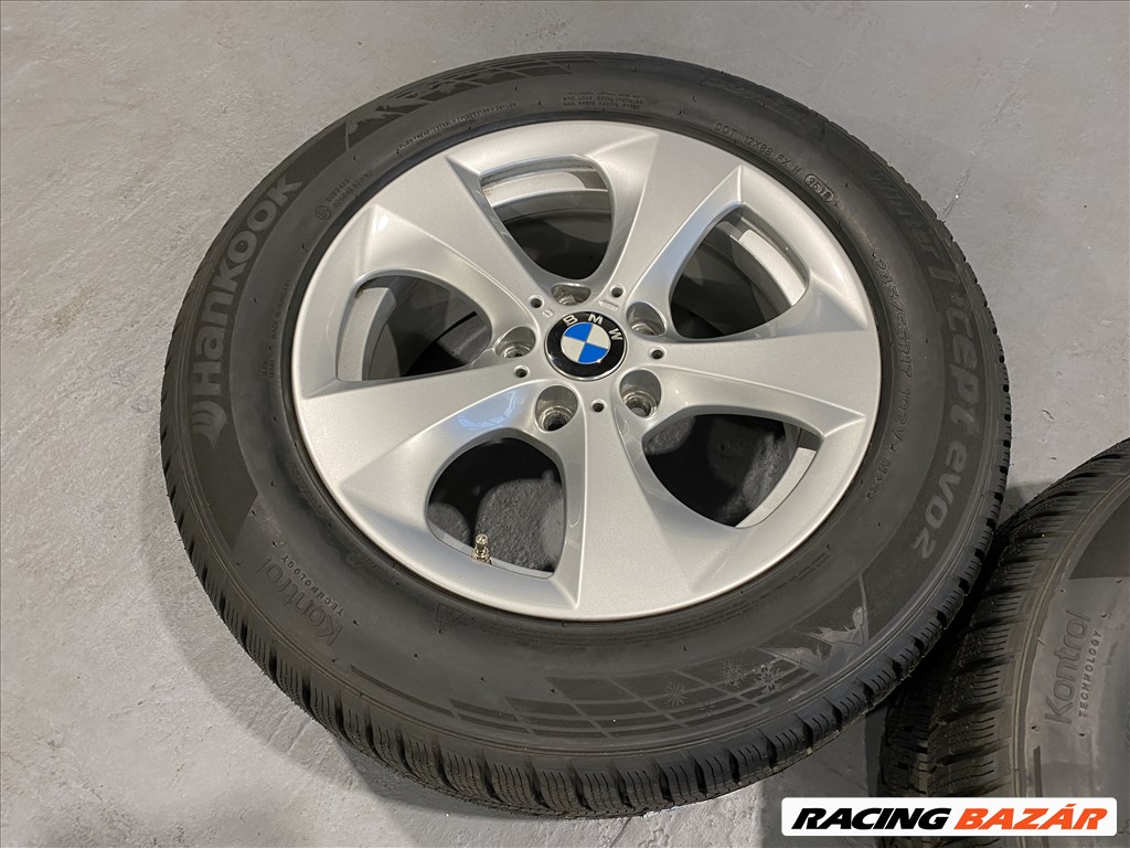 BMW 17 gyári alufelni felni, 5x120, 245/55 új téli gumi, X3 F25 (987) 7. kép