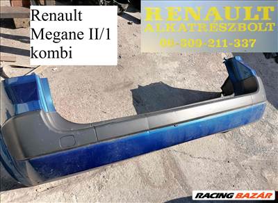 Renault Megane II/1 hátsó lökhárító 