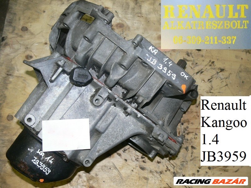 Renault Kangoo 1.4 JB3959 váltó  1. kép