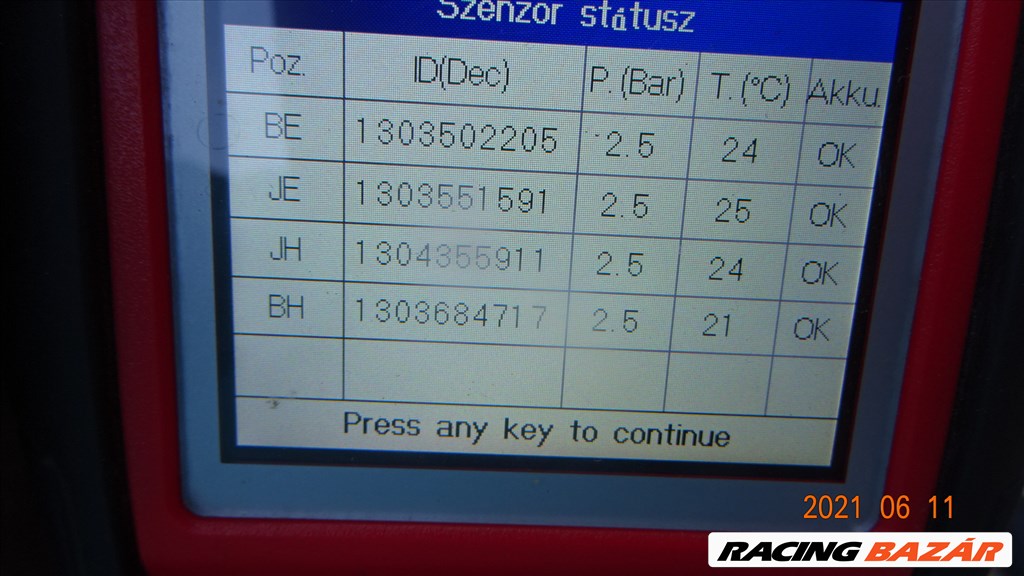 Suzuki Vitara / SX4 S-Cross új 17 col alufelni nyárikerék szett új 215/55r17 Continental + TPMS  15. kép