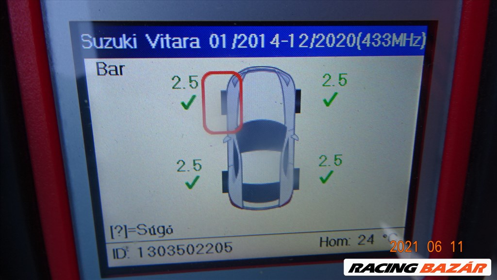 Suzuki Vitara / SX4 S-Cross új 17 col alufelni nyárikerék szett új 215/55r17 Continental + TPMS  16. kép