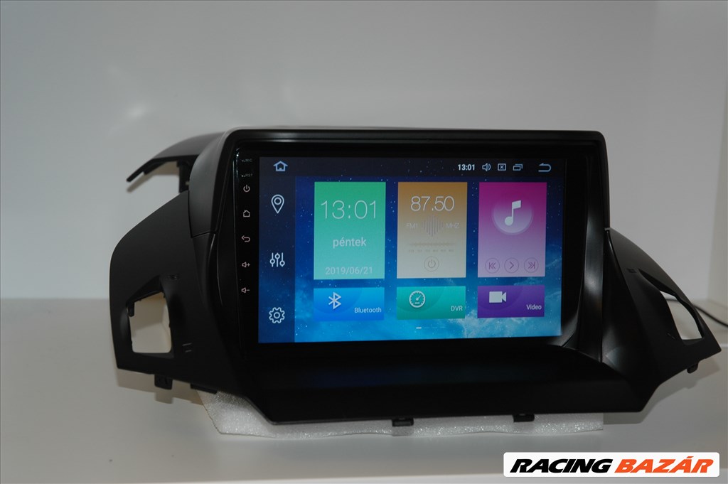 Ford Kuga, C-Max, Android 10 Multimédia, Rádió, GPS, Wifi, Bluetooth, Tolatókamerával! 2. kép