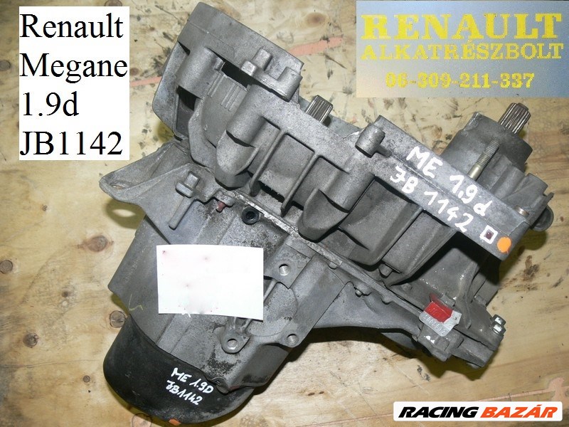 Renault Megane 1.9D JB1142 váltó  1. kép
