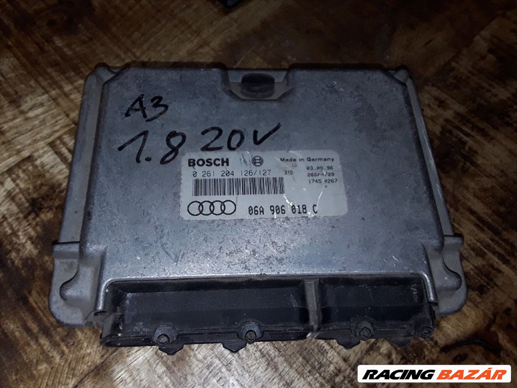 Audi A3 8L 1.8 motorvezérlők 06A906018BM / 06A906018C 2. kép