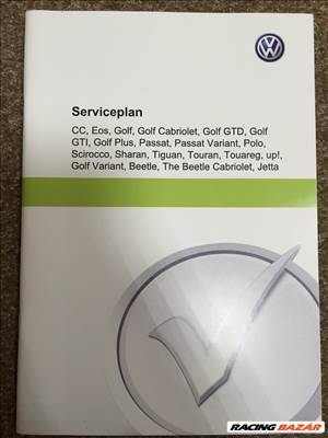 VOLKSWAGEN szervízkönyv, üres, német nyelvű!