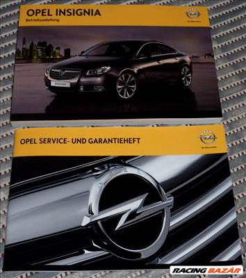 OPEL szervízkönyv, üres, német nyelvű!