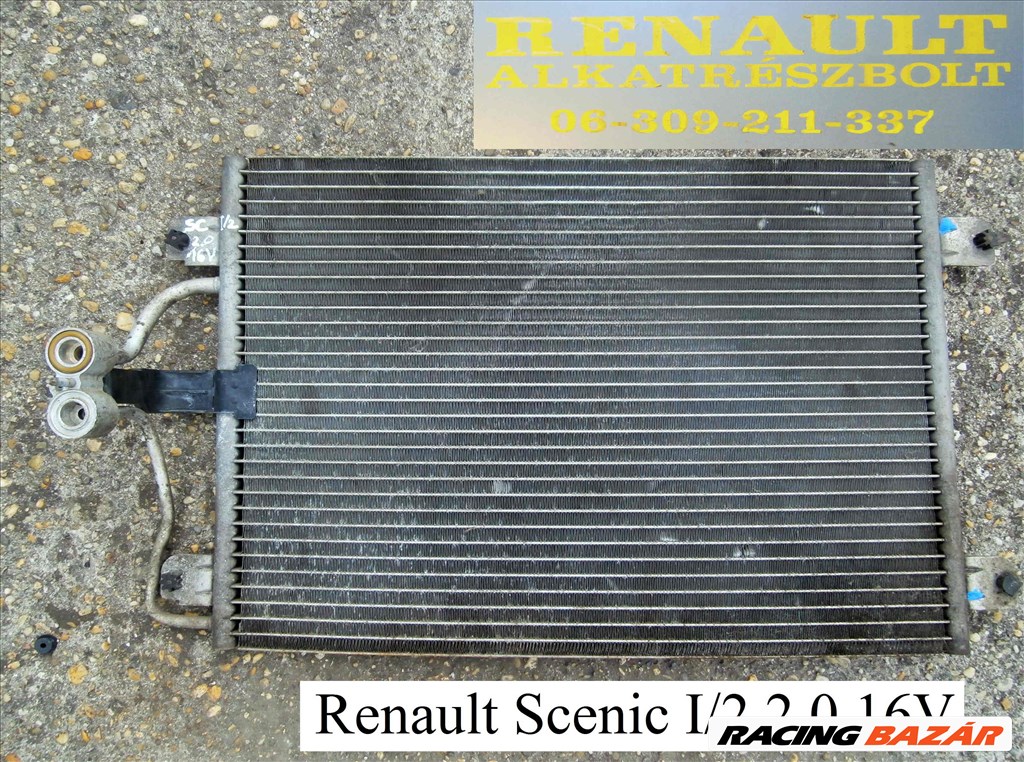 Renault Scenic I/2 2.0 16V klímahűtő  1. kép