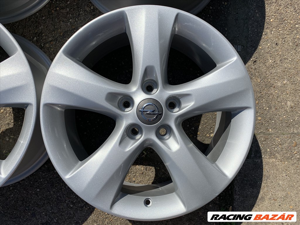 4db gyári 17" Opel Astra-Zafira alufelni. (2100) 2. kép