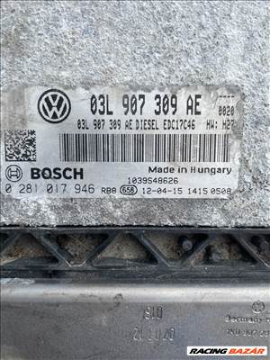 Volkswagen Passat CC 2.0 CRTDI motorvezérlő elektronika 03L907309AE 0281017946