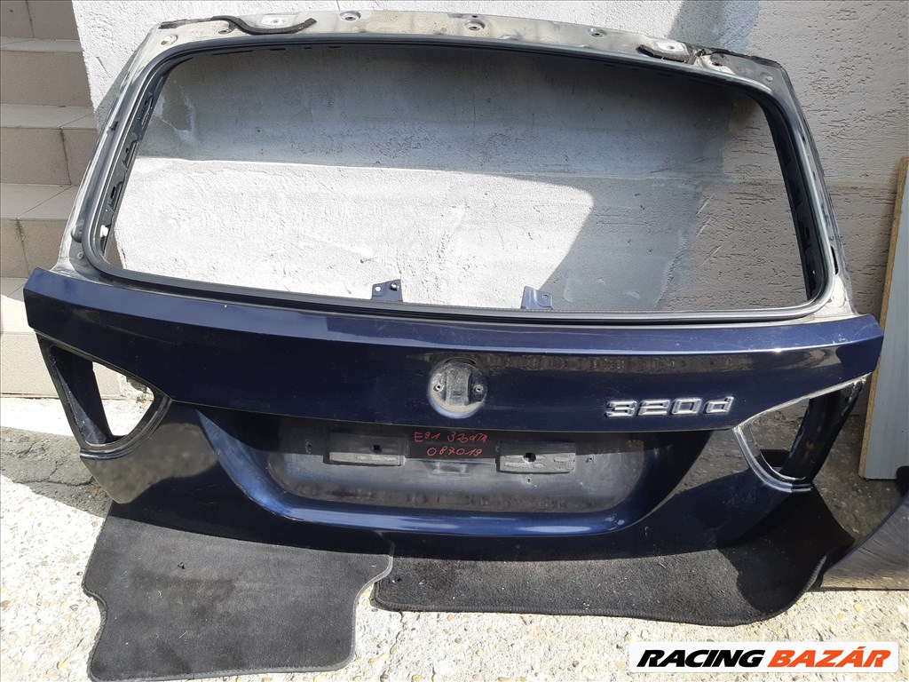 BMW E91 monaco blau csomagtér ajtó fedél üresen eladó (087019)  4. kép