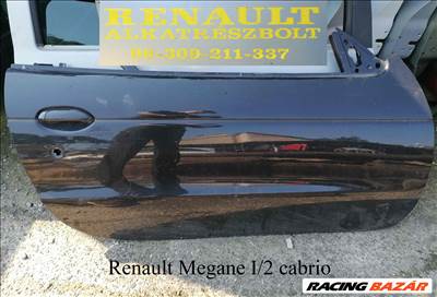 Renault Megane I/2 cabrio jobb első ajtó 