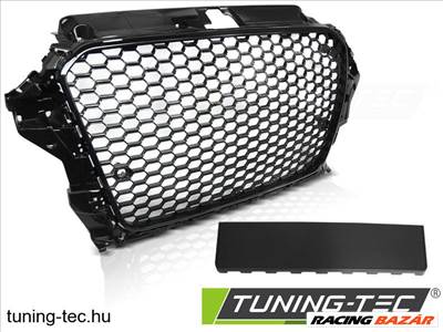Audi AUDI A3 (8V) 12-16 RS3 STYLE FÉNYES FEKETE Tuning-
