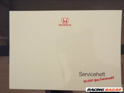 Honda szervízkönyv, üres, német nyelvű!