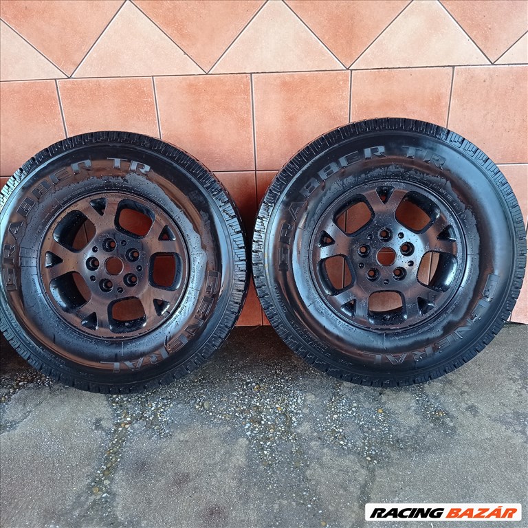 JEEP 16" ALUFELNI 5x127 NÉGY ÉVSZAKOS 235/85R16 GUMIVAL OLCSÓN!!! 3. kép