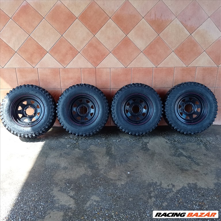 MANGELS 16" LEMEZFELNI 5X139,7 ÙJ OFF-ROAD 225/70R16 GUMIVAL OLCSON!!!! 1. kép