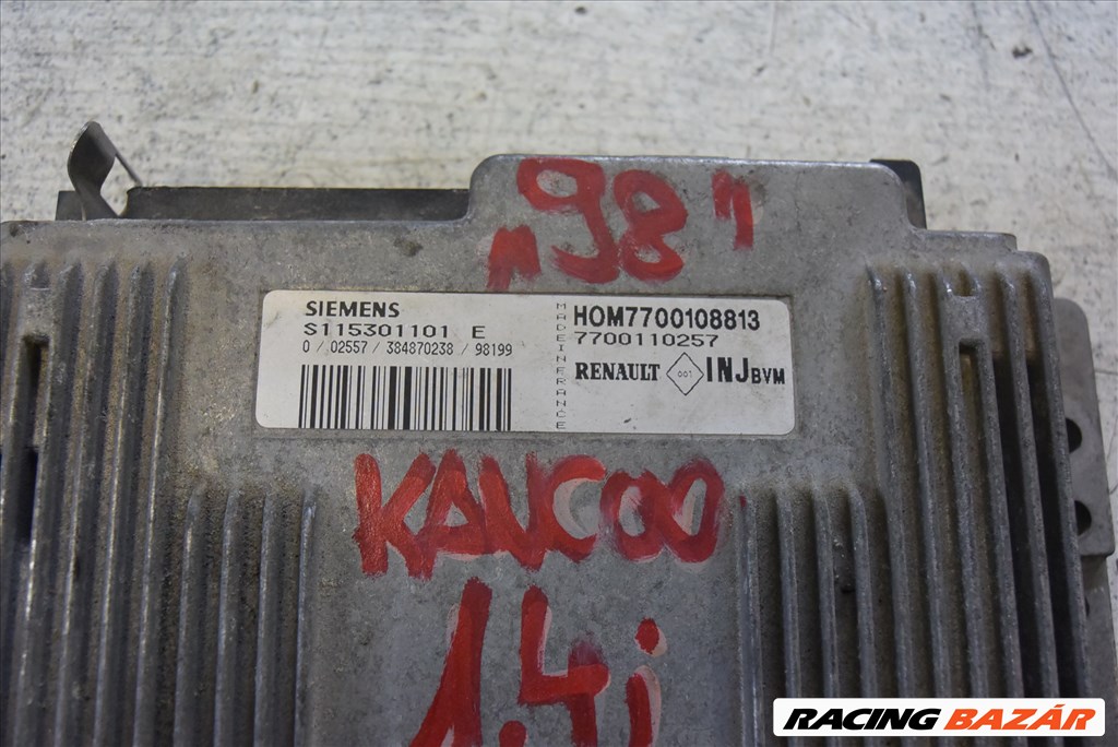 Renault Kangoo I 1.4 motorvezérlő elektronika  7700108813 1. kép