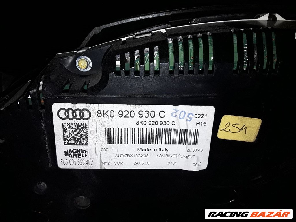 Audi A4 B8 2.0 TDI óracsoportok. Cikkszámok a képk közt 4. kép