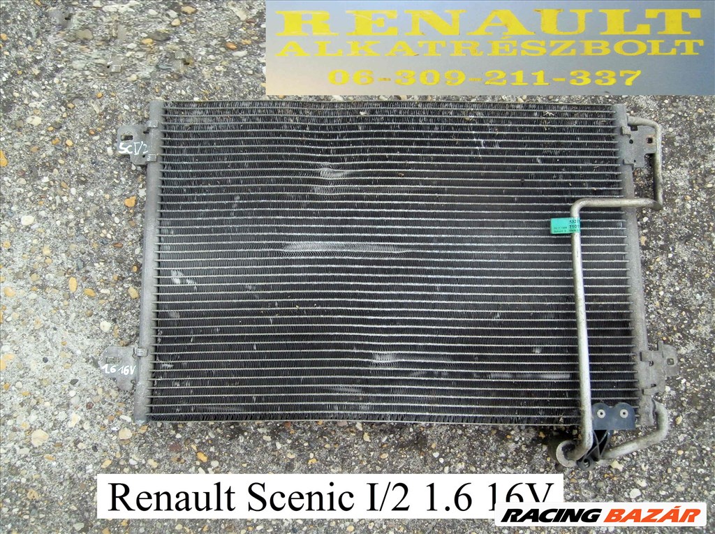 Renault Scenic I/2 1.6 16V klímahűtő  1. kép