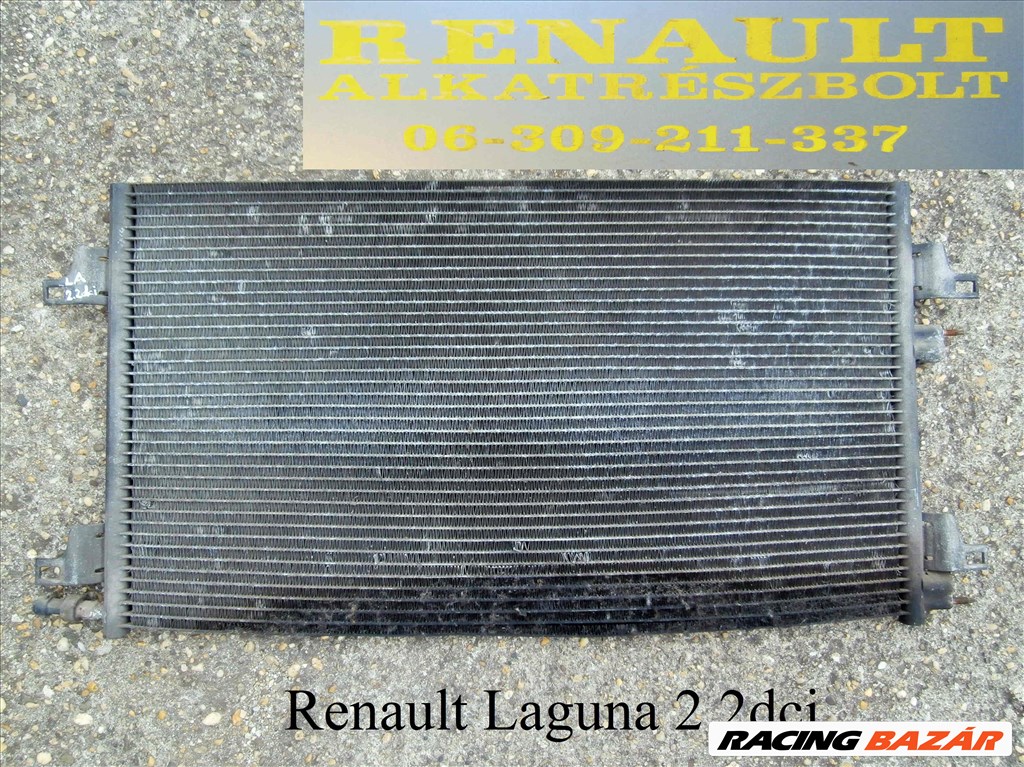 Renault Laguna 2.2dci klímahűtő  1. kép
