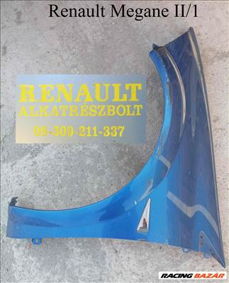 Renault Megane II/1 bal első sárvédő 