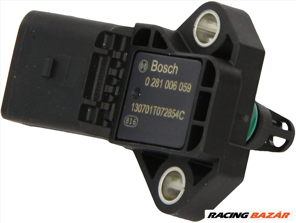 BOSCH D Map szenzor 4 báros VW 1,9 TDI (1Z, AHU, ALE, AGR, ALH, AFN, ASV) 2,5 TDI AEL - 0281006059 1. kép