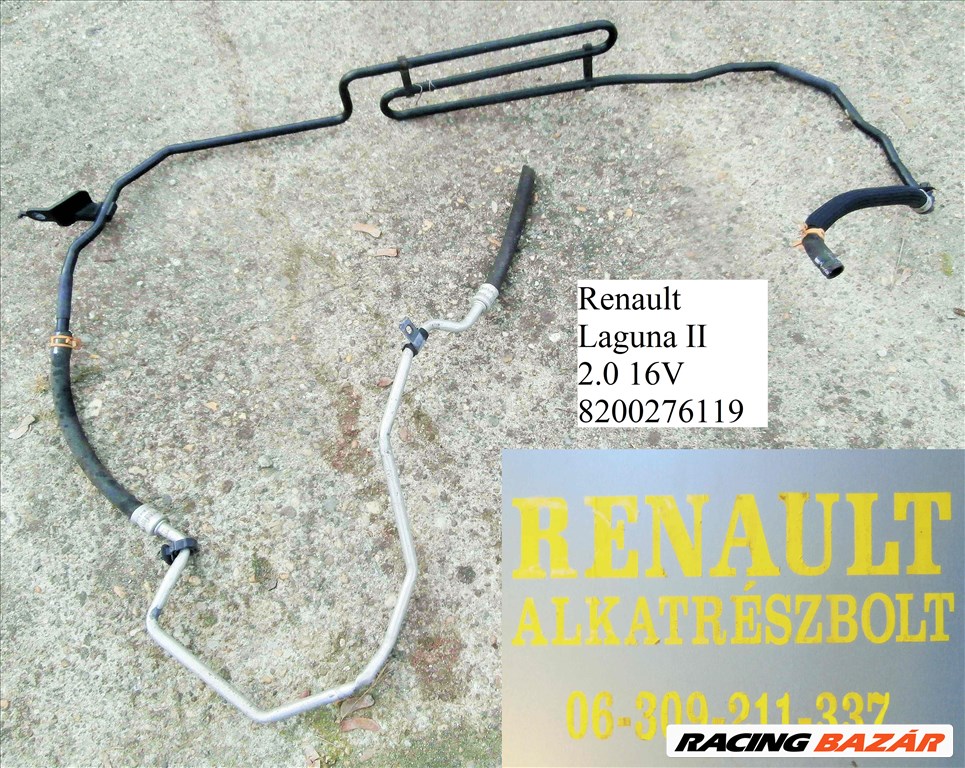 Renault Laguna II 2.0 16V szervócső 8200276119 1. kép