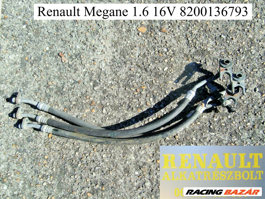 Renault Megane 1.6 16V klímacső 8200136793 1. kép