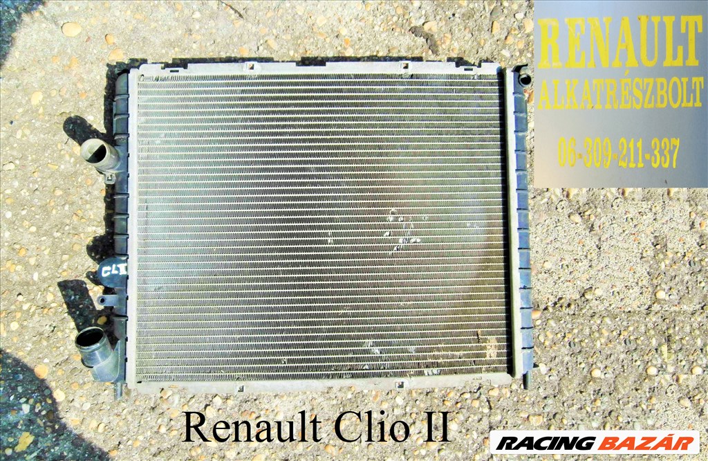 Renault Clio II vízhűtő  1. kép