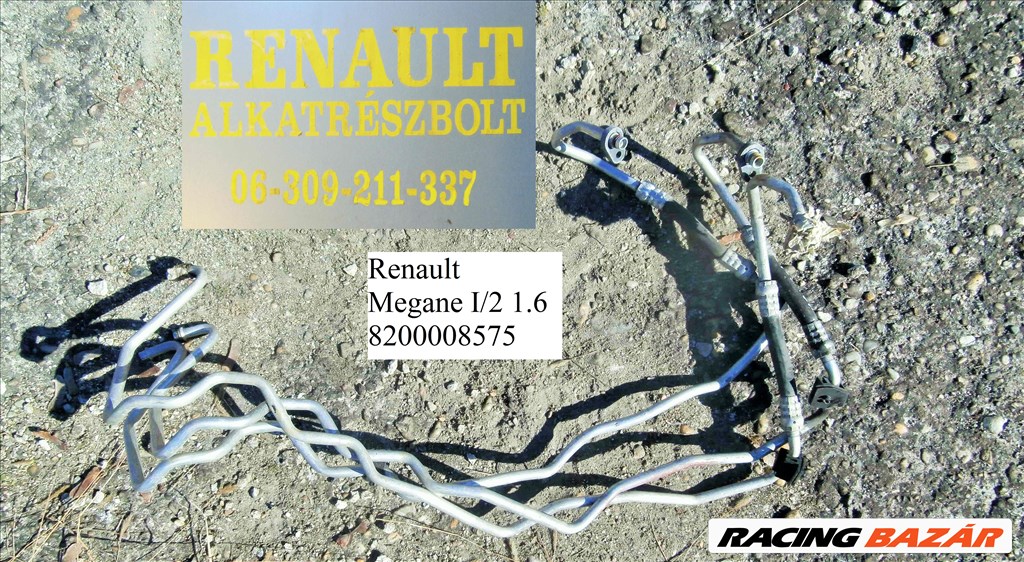 Renault Megane I/2 1.6 klímacső 8200008575 1. kép
