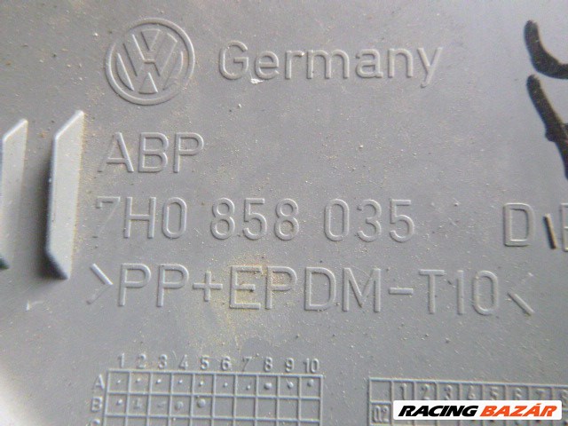 Volkswagen Transporter T5 2006 műszerfal oldalsó takaró műanyag 7H0 858 035- 036 3. kép