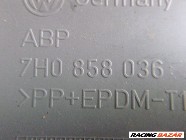 Volkswagen Transporter T5 2006 műszerfal oldalsó takaró műanyag 7H0 858 035- 036 4. kép