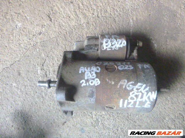 Audi 80 (B3 - 89) 2.0 benzin önindító  026911023 1. kép